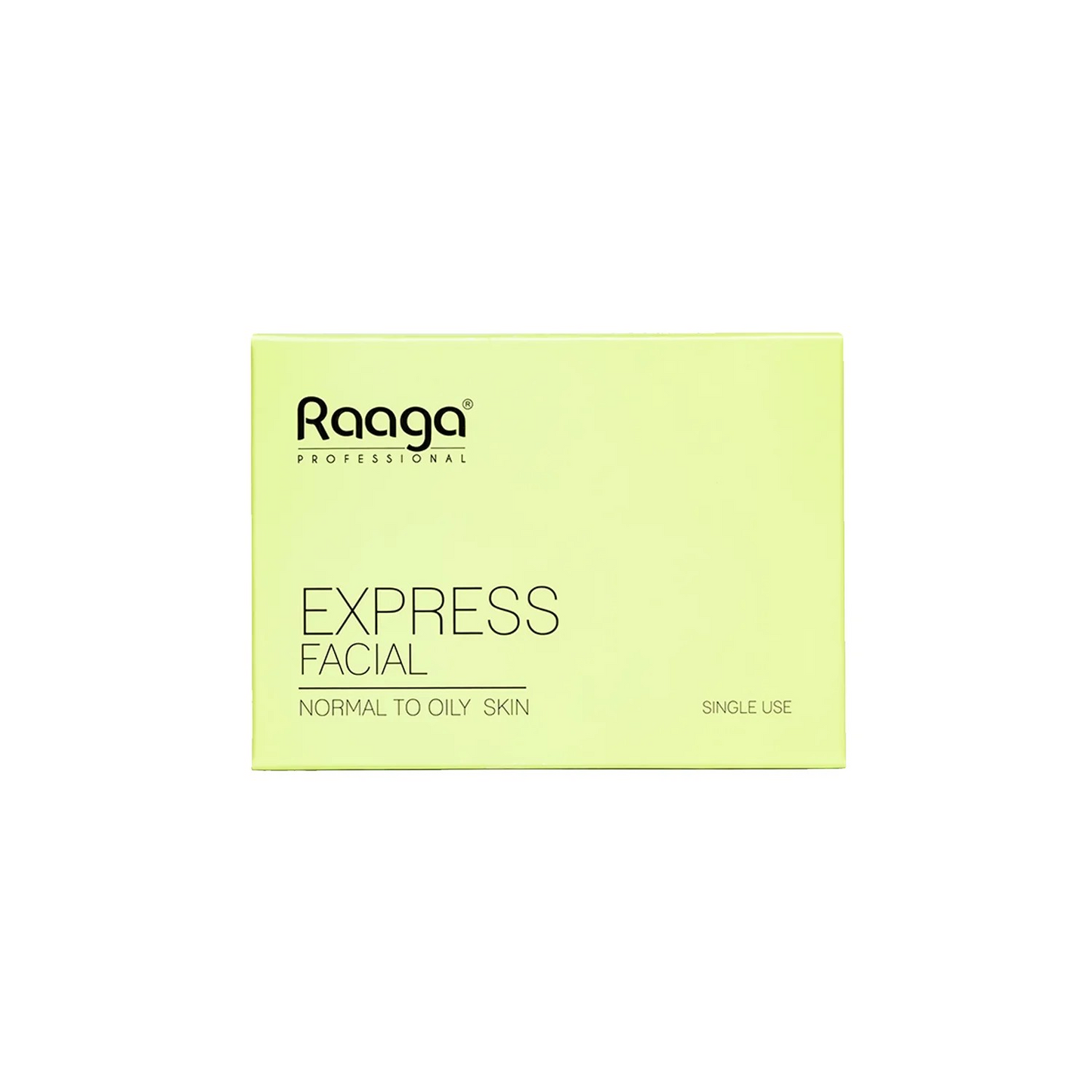 Raaga Professional Express Facial Kit (6 Step Process) Rejuvenates and Revitalises Skin, Improves Skin Texture | Normal To Oily Skin