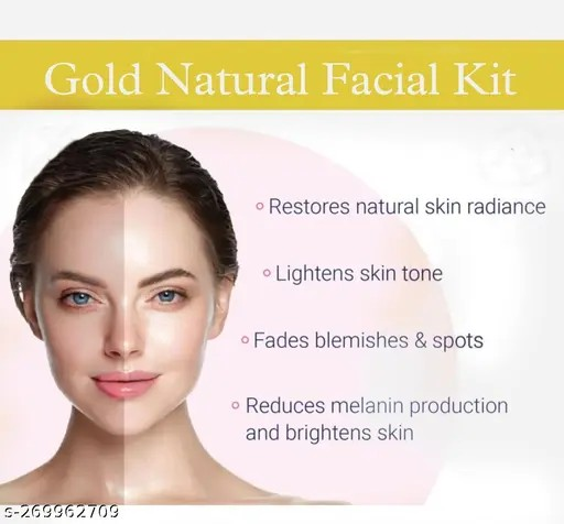 D&D NATURAL GOLD FACIAL KIT