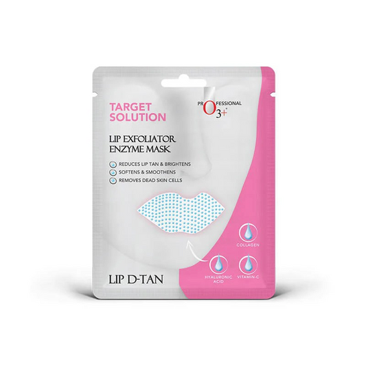 O3+ Lip Exfoliator Enzyme Mask for Reduce Lip Tan and Softens and smoothens 5G