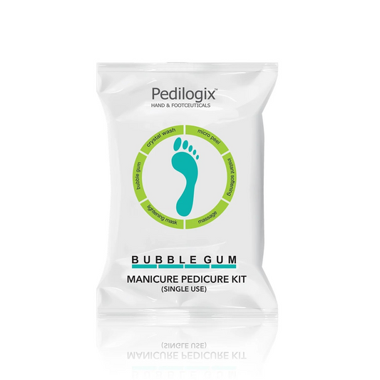 O3+ Pedilogix Bubblegum Manicure Pedicure Kit for Hand and Feet Lightening, Softening and Massage (1 Pc, 57 g)