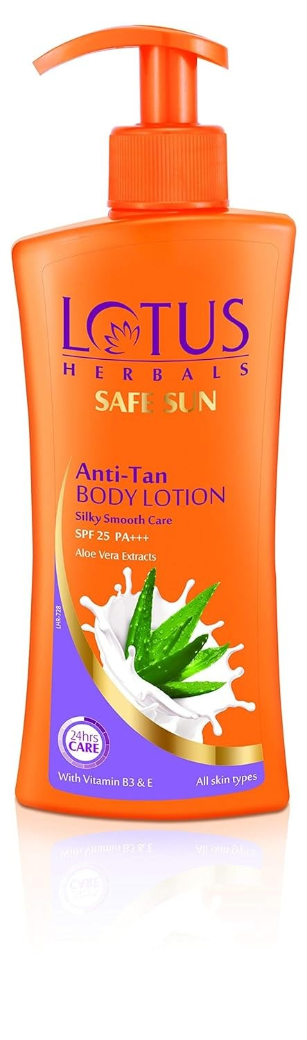 Lotus Safe Sun Anti-Tan Body lotion SPF-25 250ml