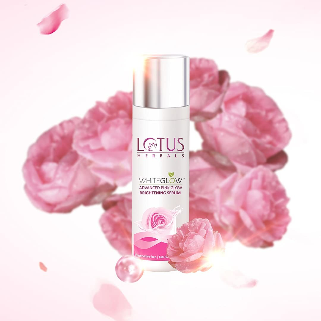 Lotus Herbals WhiteGlow Advanced Pink Glow Brightening Serum 30ml