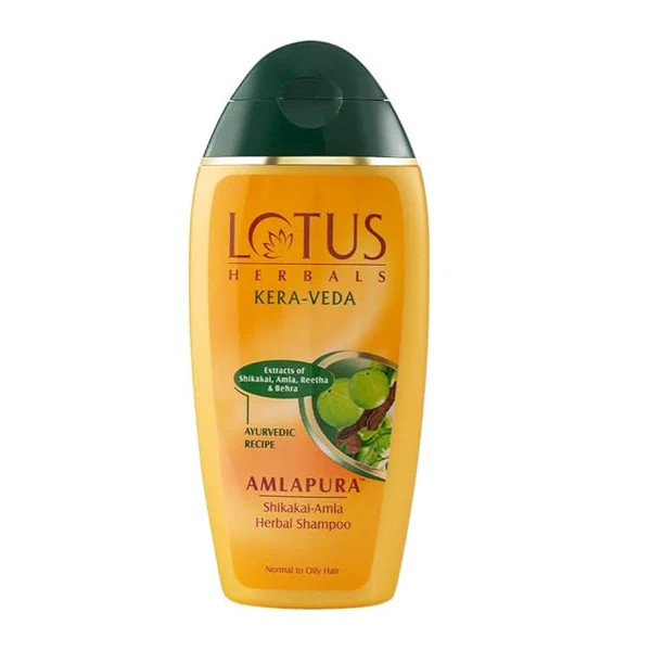 Lotus Herbals KERA-VEDA AMLAPURA Shikakai-Amla Herbal Shampoo 200 ML