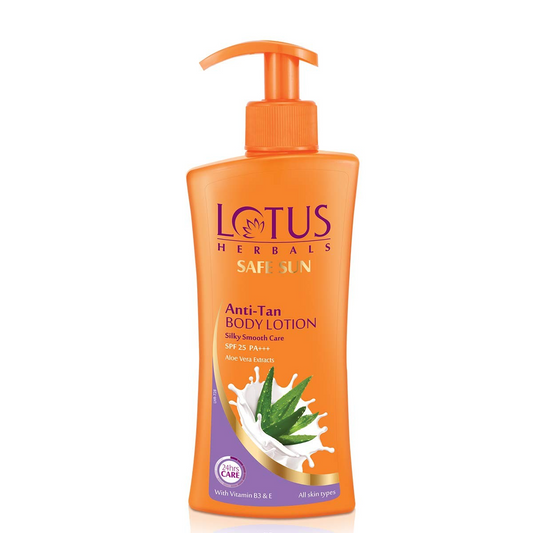 Lotus Safe Sun Anti-Tan Body lotion SPF-25 250ml