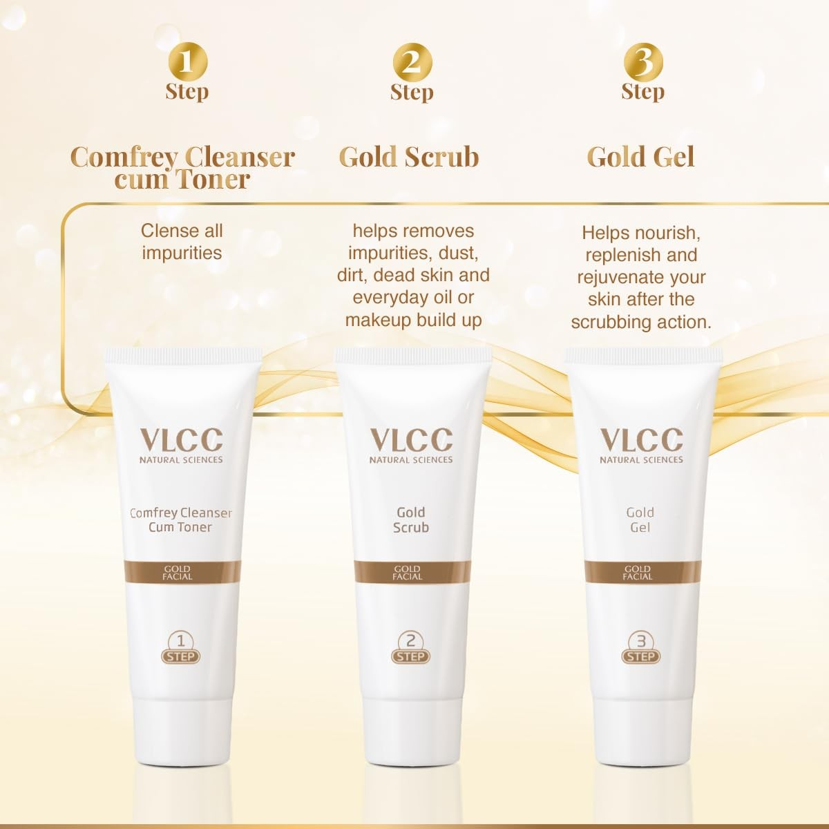 VLCC GOLD FACIAL KIT