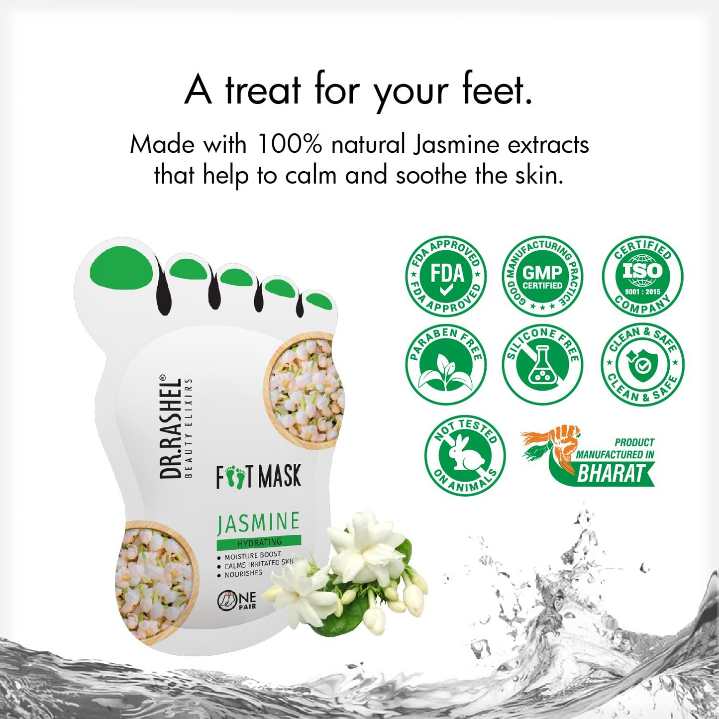 DR RASHEL FOOT MASK JASMINE