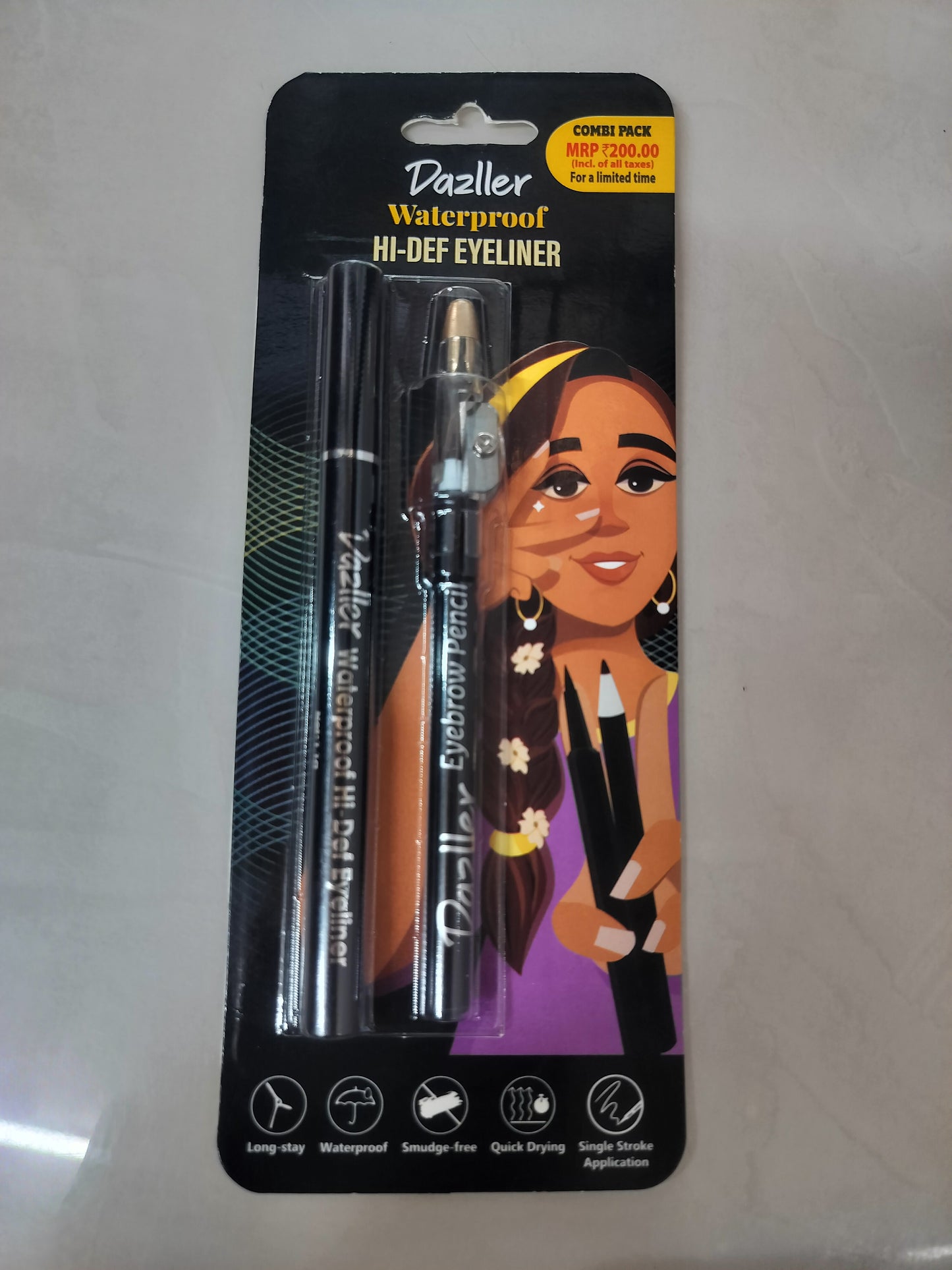 DAZLLER WATERPROOF EYELINER