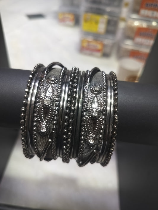 OXIDISED MATAL BANGLES