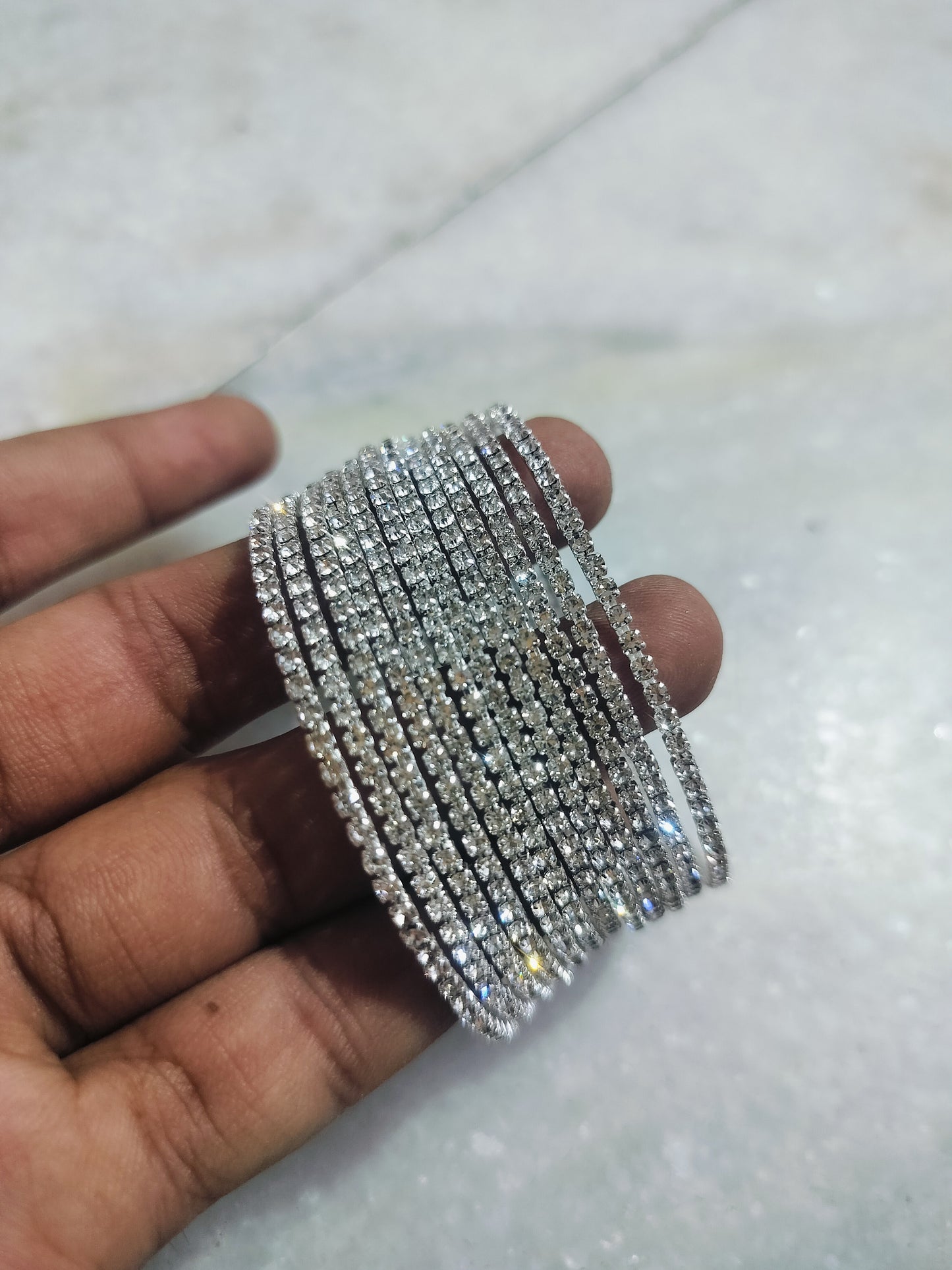 STONE BANGLES FOR MIX MATCH