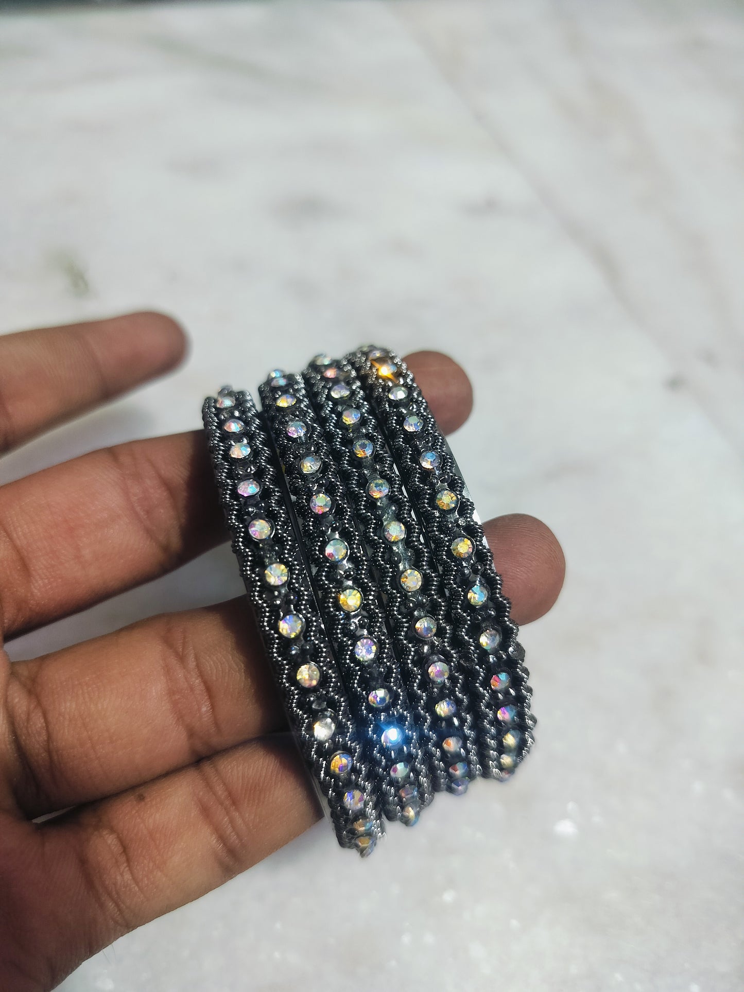 OXIDISED BANGLES