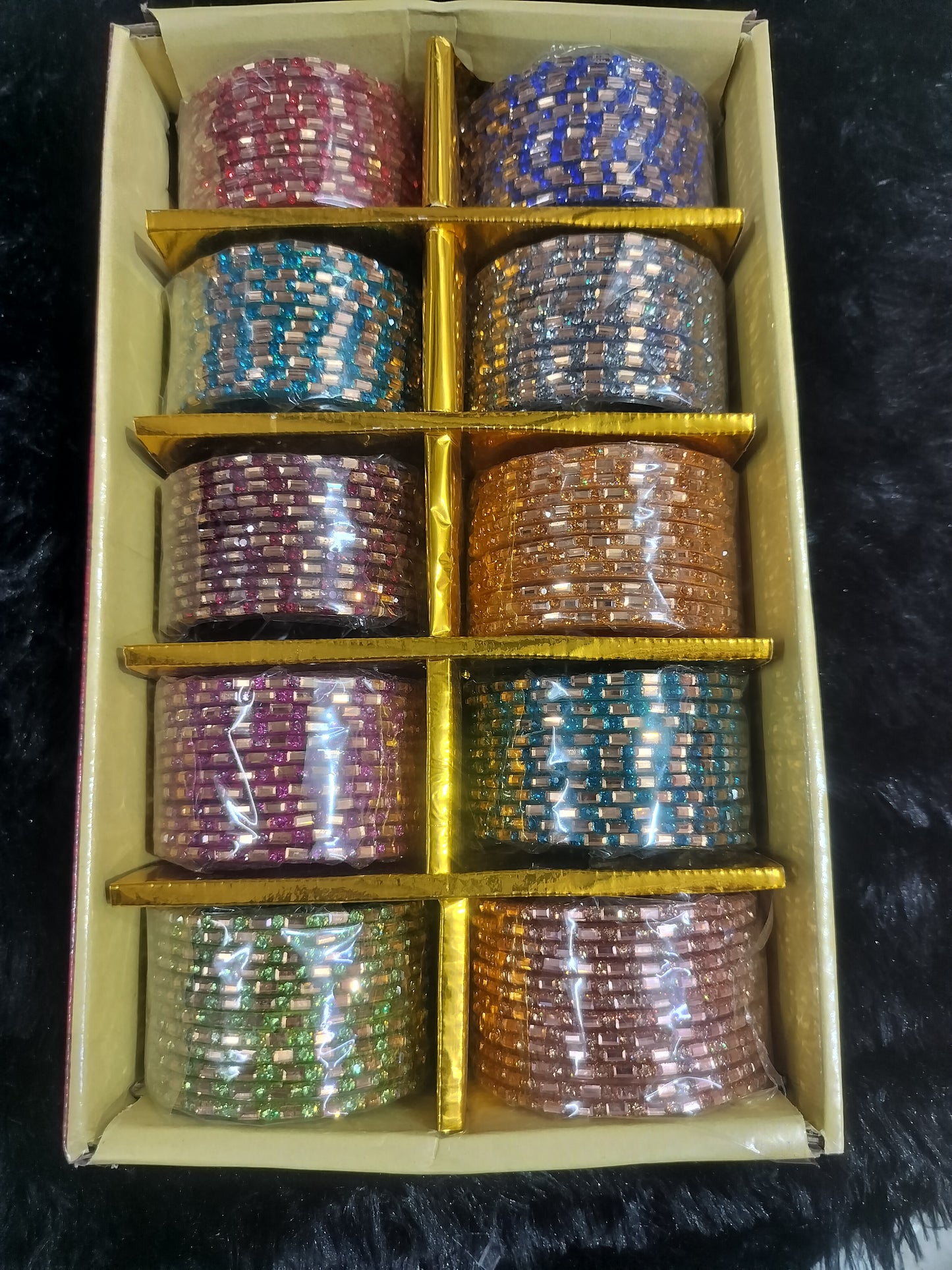 FANCY GLASS BANGLES