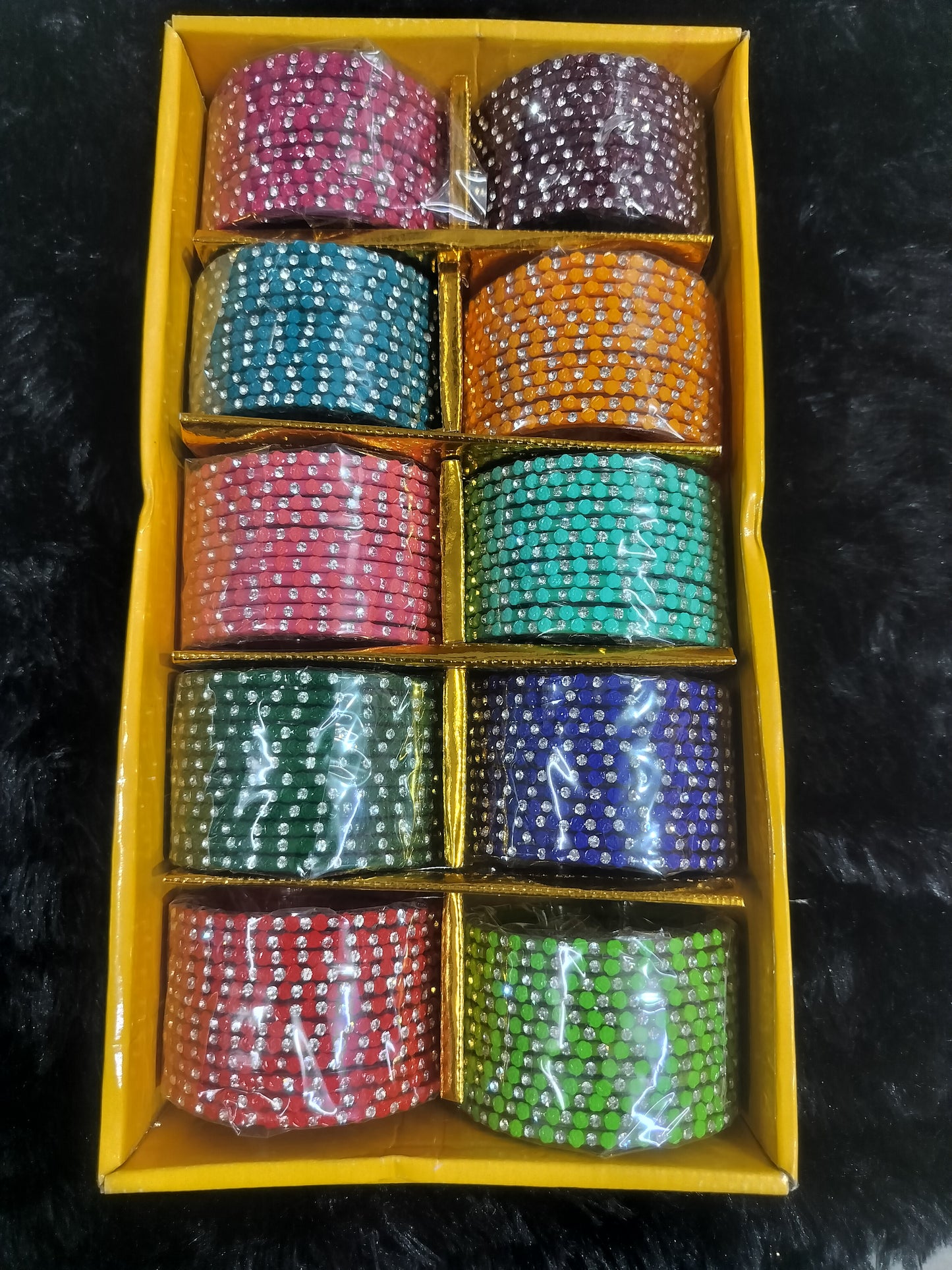 FANCY GLASS BANGLES