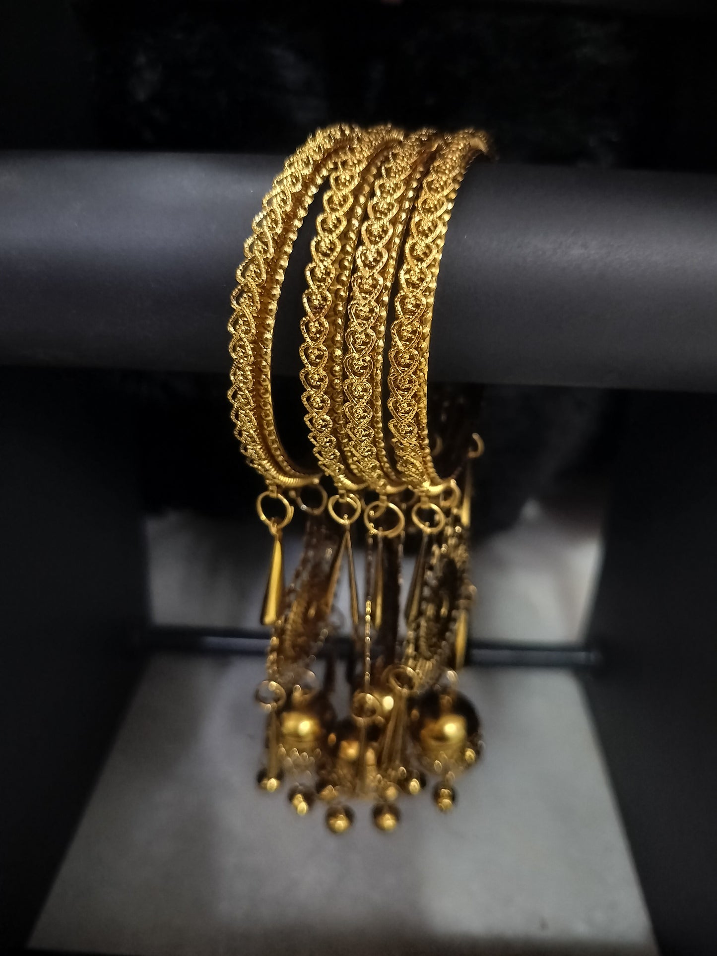 ANTIQUE METAL JUMKI BANGLES 05