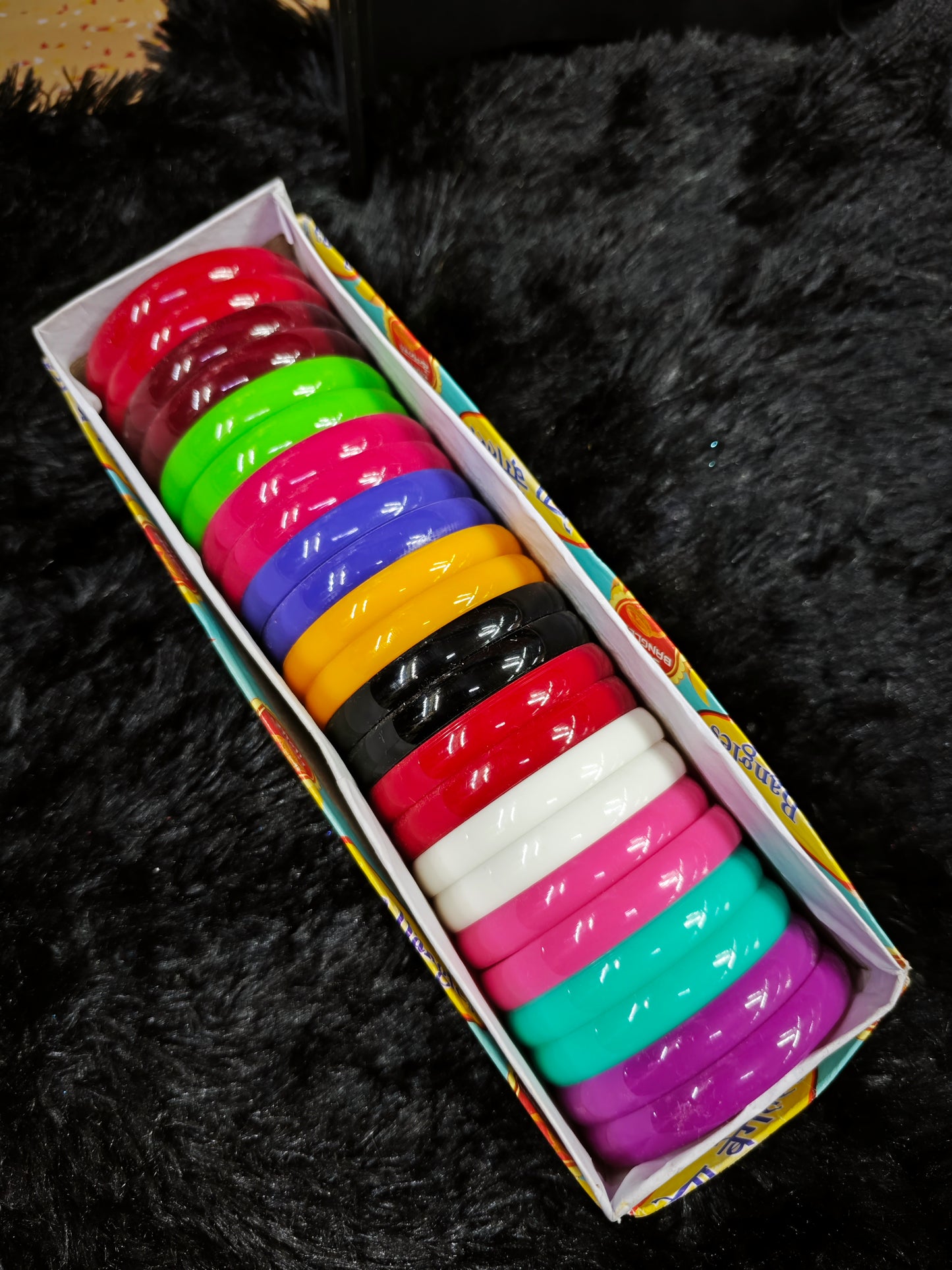 Plain plastic bangles base for silk tread bangles 2cut