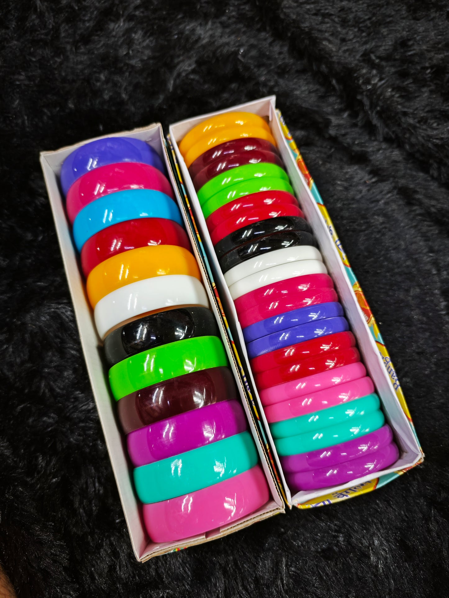 Plain plastic bangles base for silk tread bangles 1cut/2cut combo