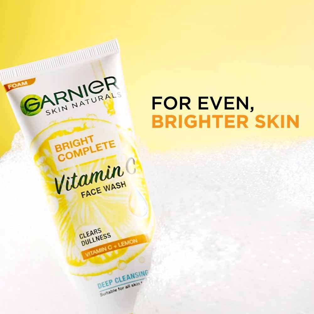 Garnier Bright Complete Facewash