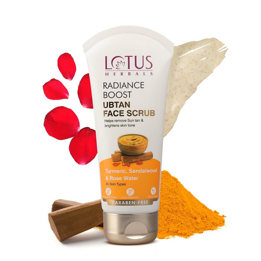 Lotus Herbals Radiance Boost Ubtan Facewash