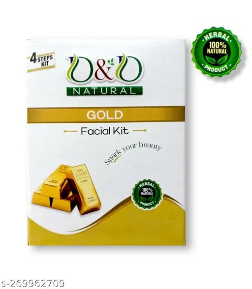 D&D NATURAL GOLD FACIAL KIT