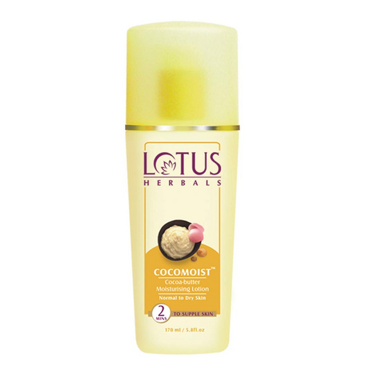 Lotus Herbals COCOMOIST Cocoa-butter Moisturising Lotion 80ml