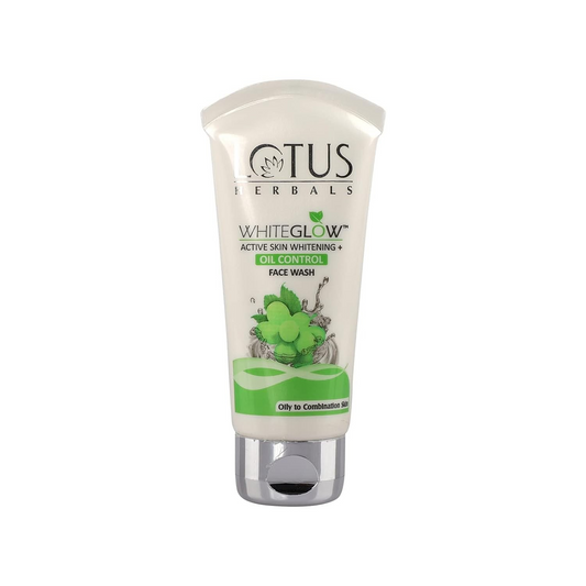 Lotus Herbals WHITEGLOW Skin Brightening + Oil Control Facewash Controls oil, keeps skin dirt-free & gives fresh glowing skin