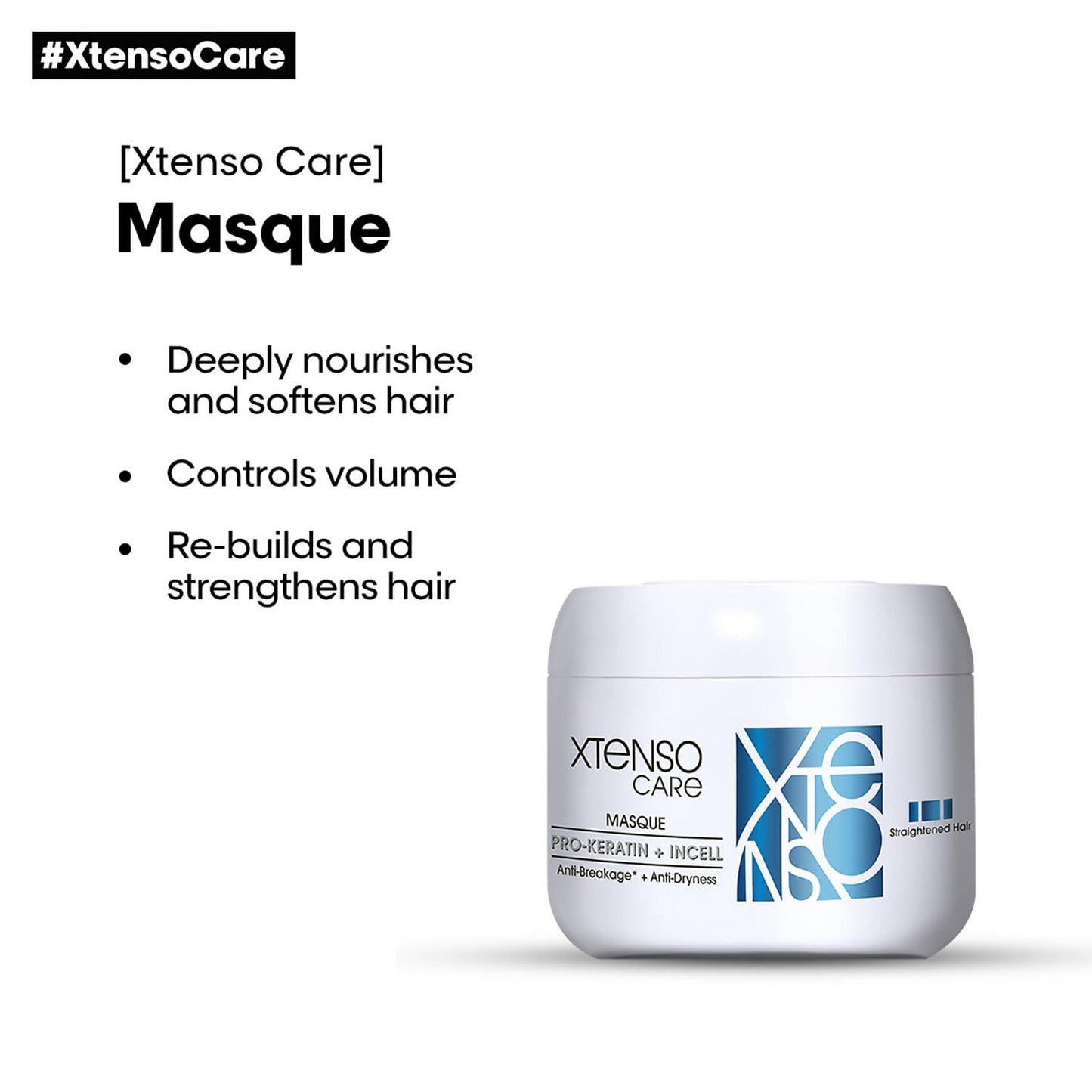 L'Oréal Professionnel Xtenso Care Masque 196 Gm, For Straightened Hair