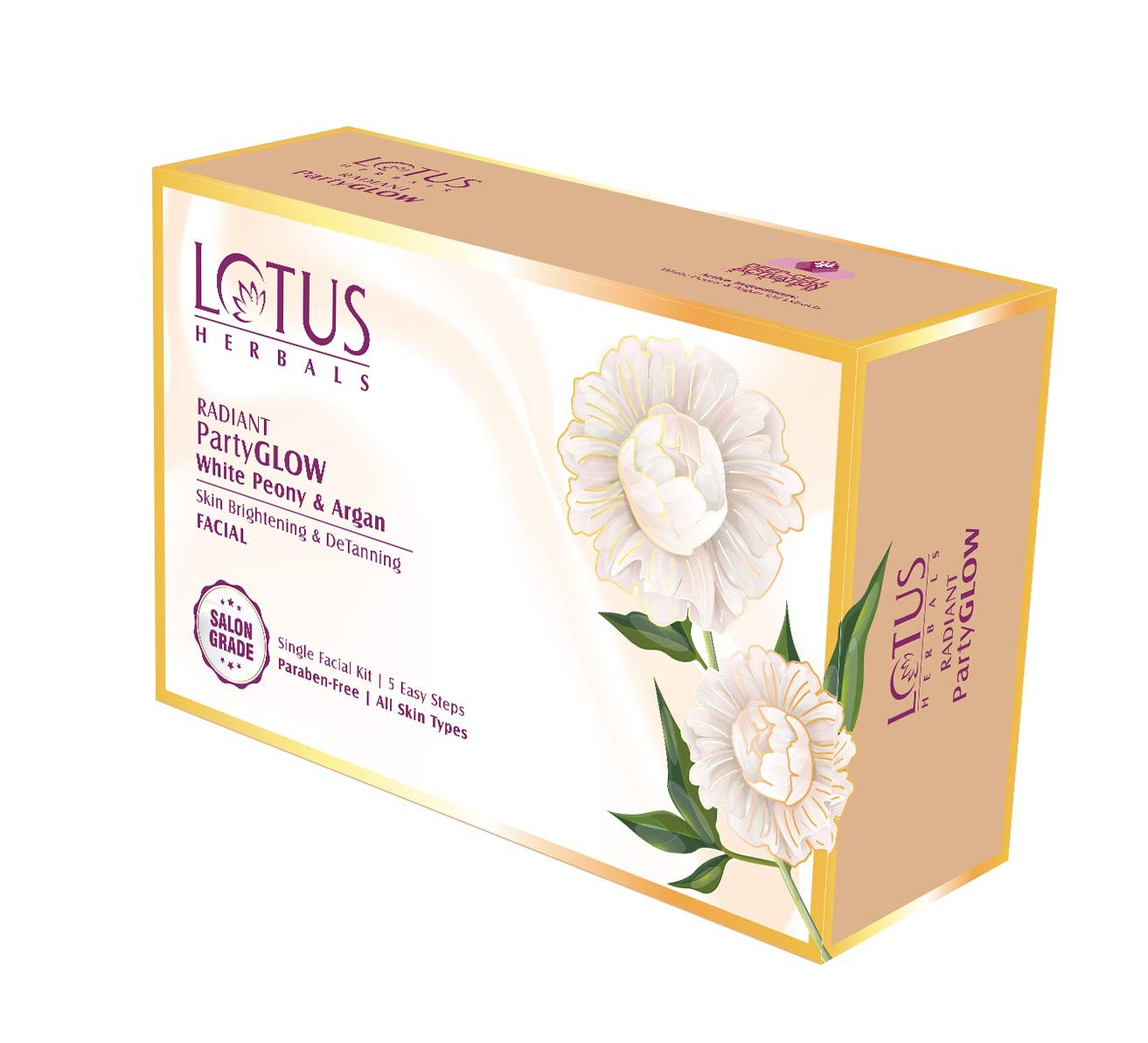 lotus Radiant Party Glow White Peony and Argan