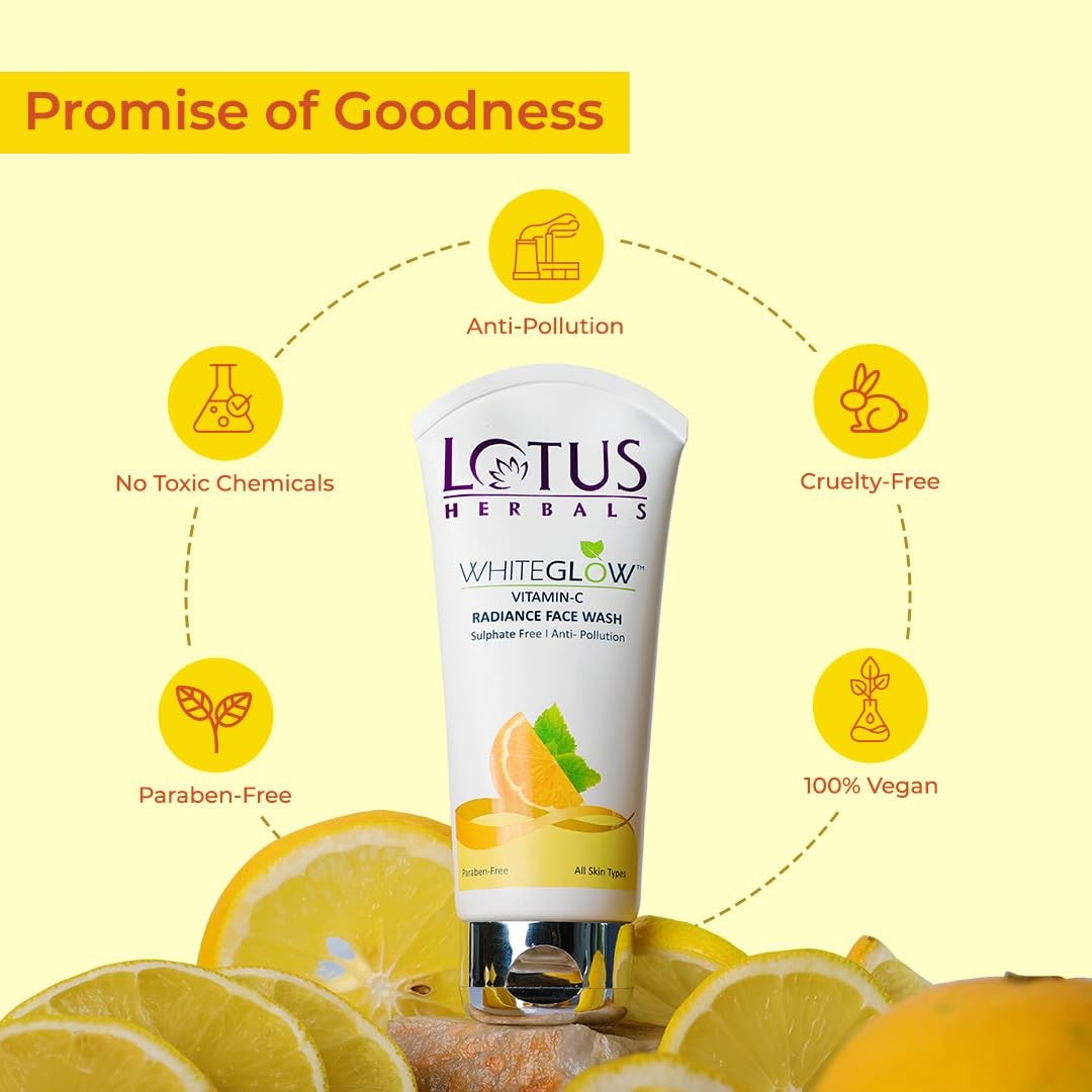 Lotus WhiteGlow Vitamin-C Radiance Facewash