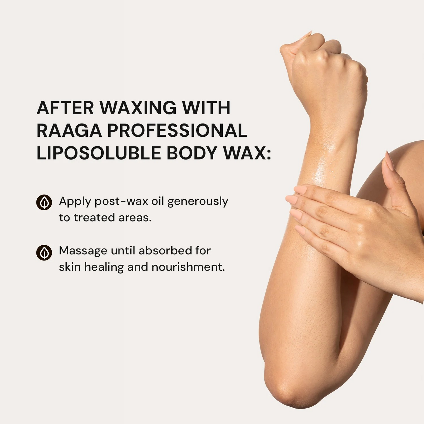 RAAGA Post Wax Oil with Rose | 250 ml