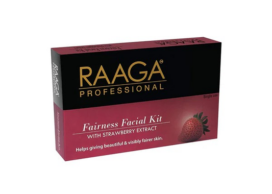 Raaga Professional fairness Facial Kit | 6 Step Facial Kit for All Skin Types