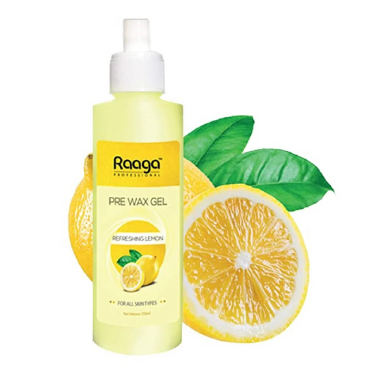 RAAGA Pre Wax Gel with Lemon for Efficient Wax Treatment | 250 ml