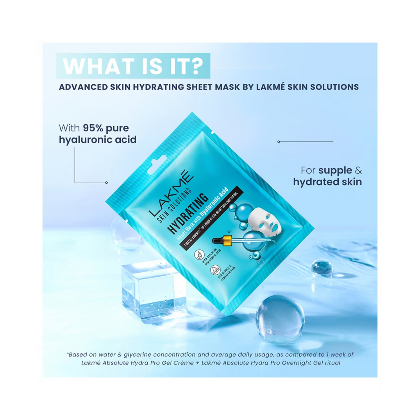 LAKME HYDRATING SHEET MASK