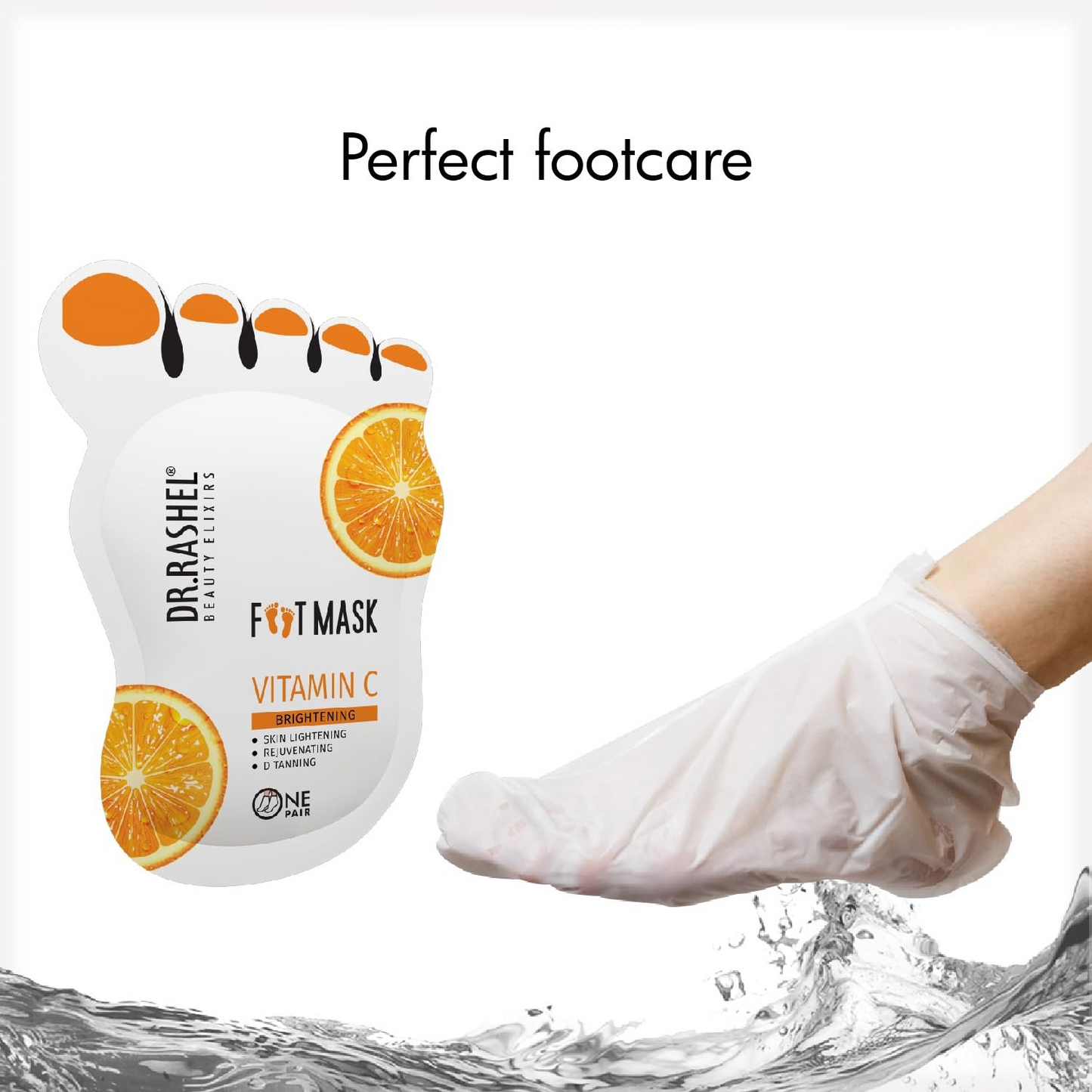 DR RASHEL FOOT MASK VITAMIN C