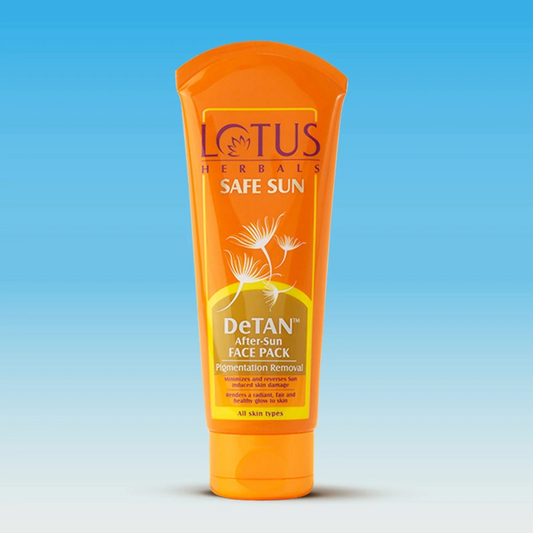 Safe Sun DeTAN After-Sun Face Pack.