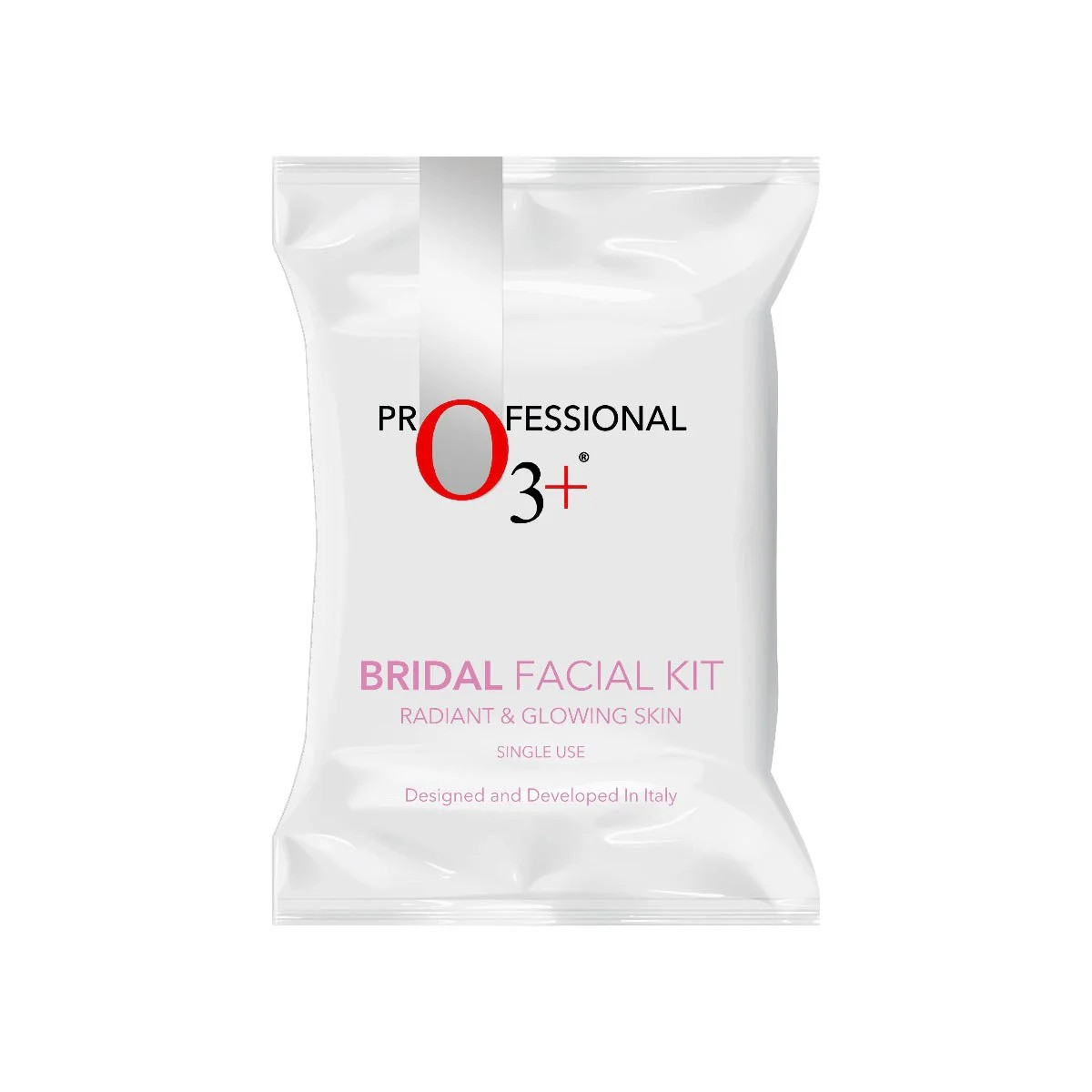 O3+ Bridal Facial Kit for Radiant & Glowing Skin - Suitable for All Skin Types (60g+69ml, Single Use)