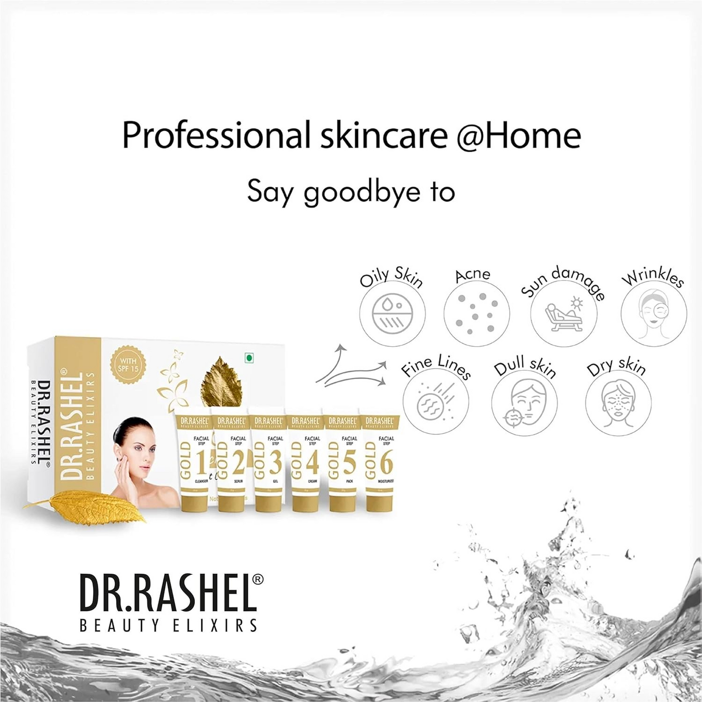 DR.RASHEL GOLD FACIAL KIT