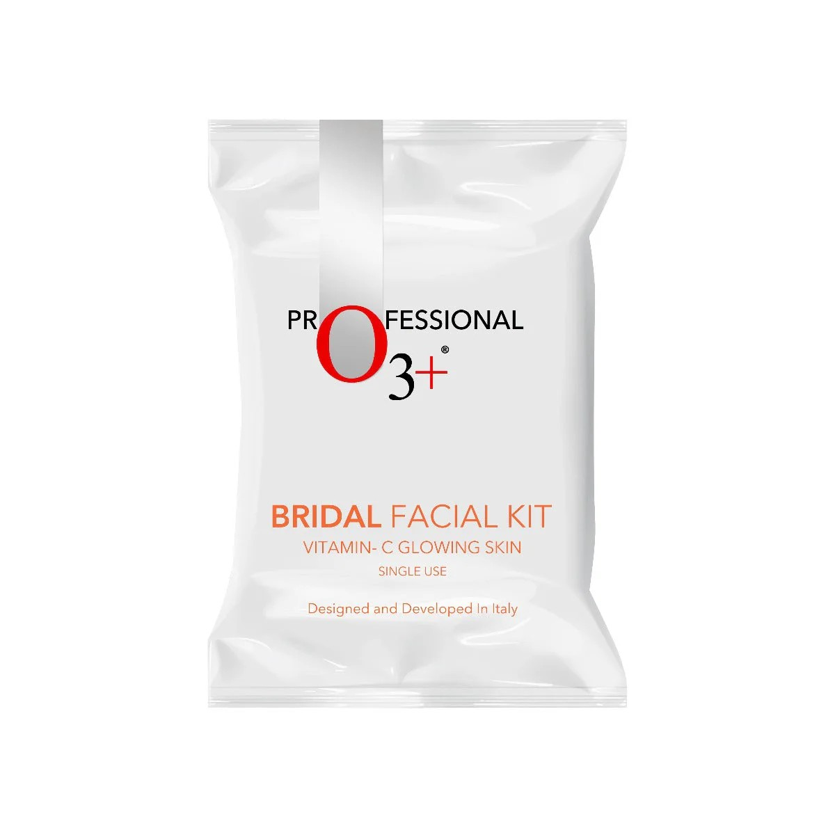 O3+ Bridal Facial Kit Vitamin C for Glowing Skin and Radiant Complexion Suitable for All Skin Types (44g+103ml, Single Use)