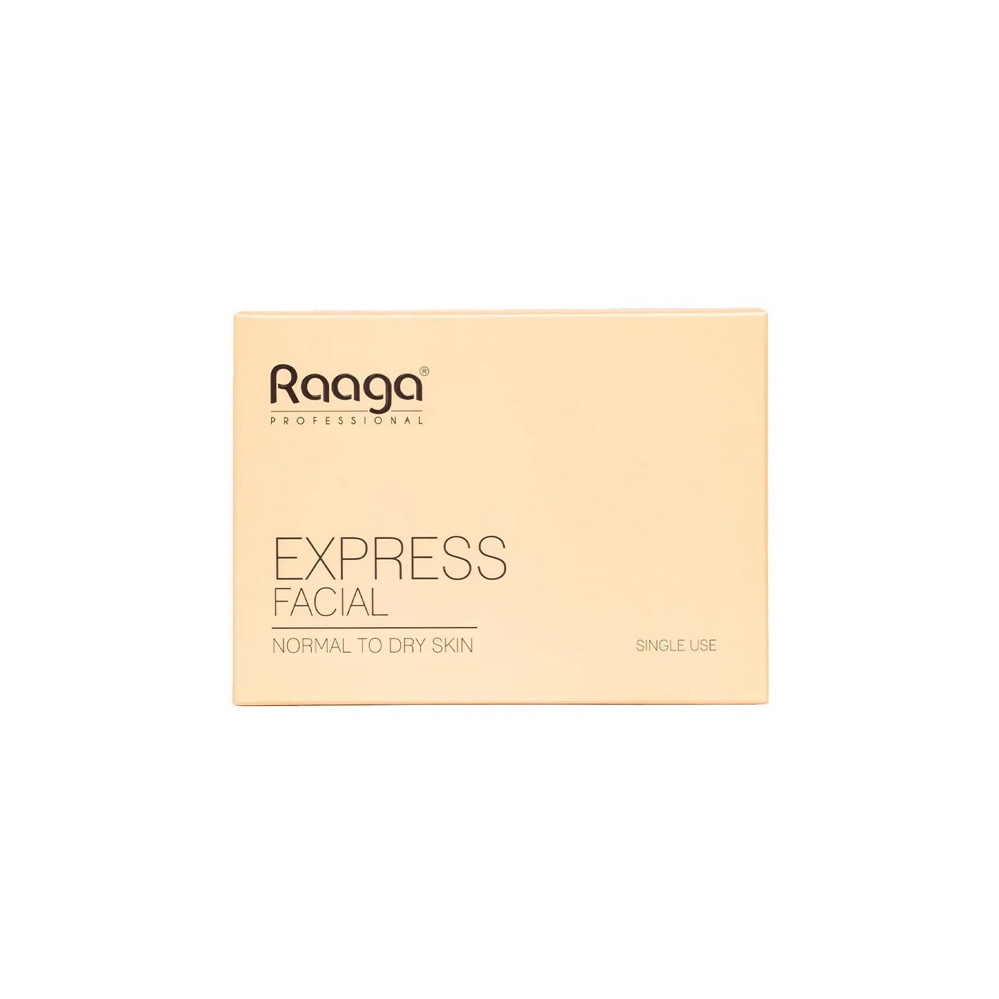 Raaga Professional Express Facial Kit (6 Step Process) Rejuvenates and Revitalises Skin, Improves Skin Texture | Normal To Dry Skin