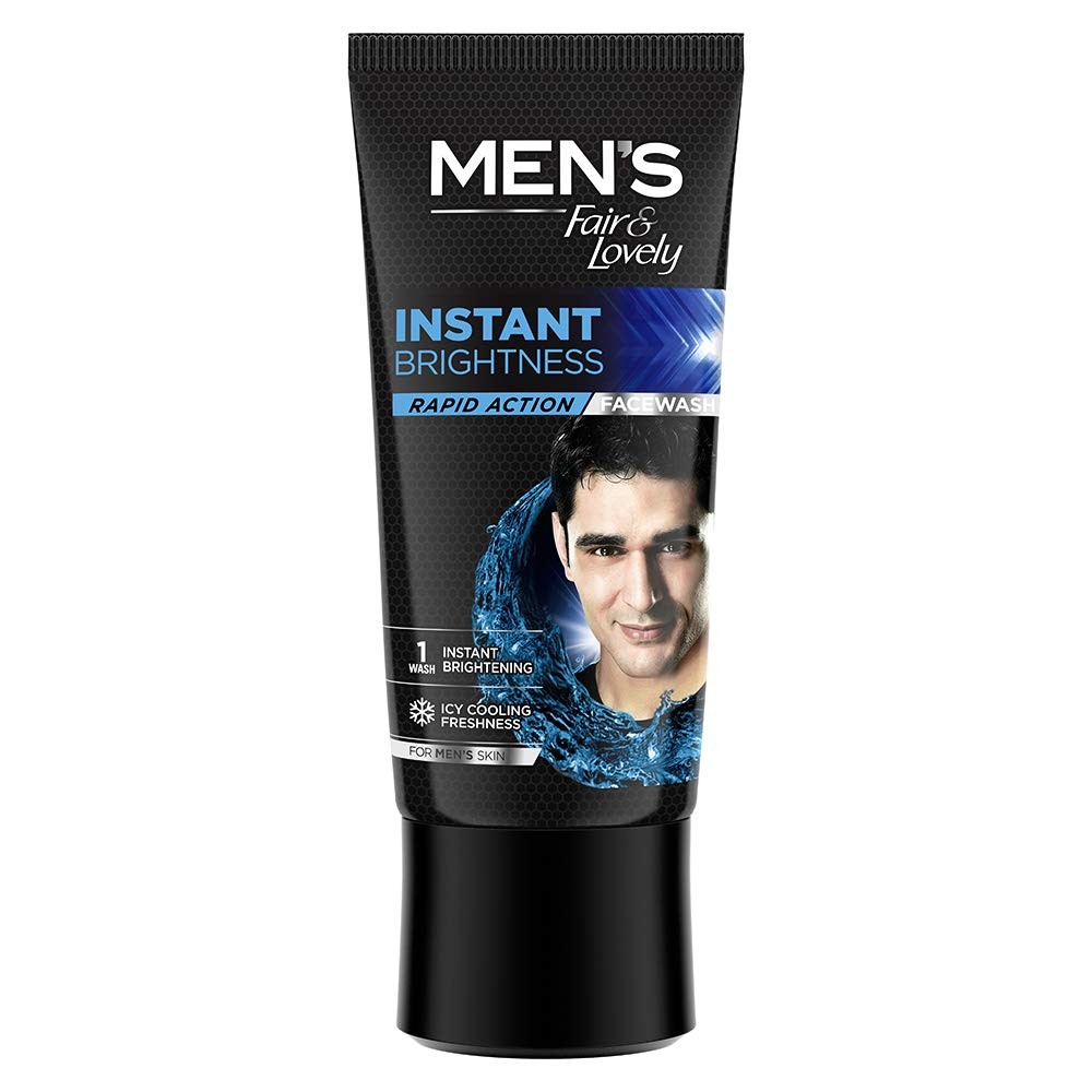 Fair & Lovely Glow & Handsome Instant Brightness Rapid Action Facewash 50G