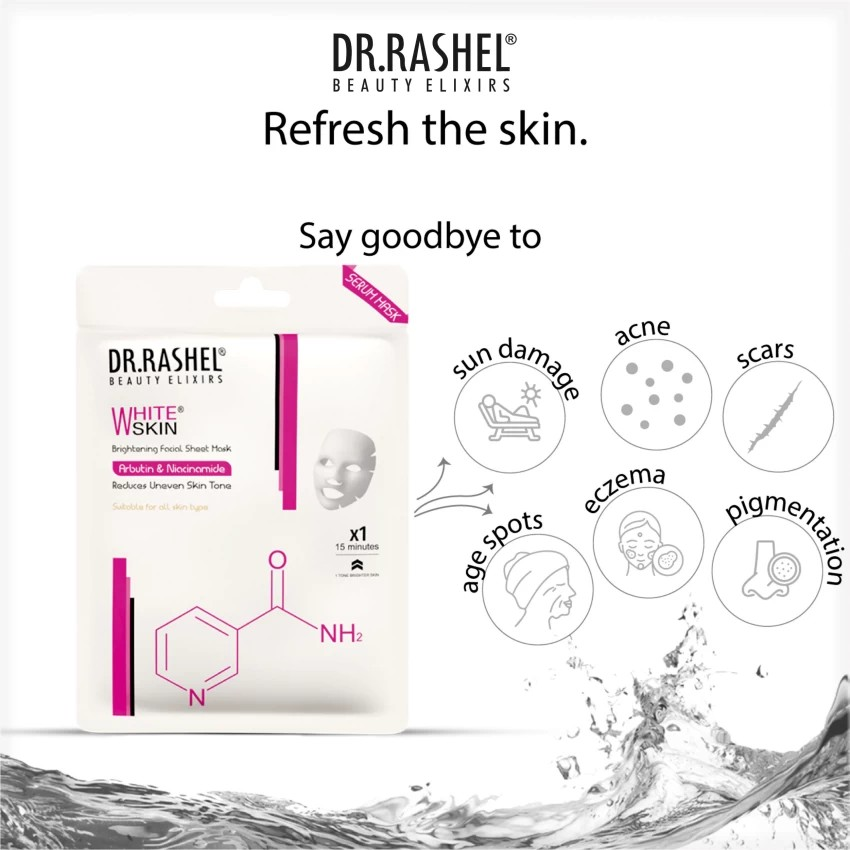 DR RASHEL SERUM WHITE SKIN SHEET MASK