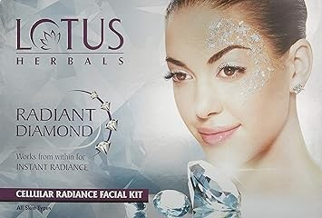 LOTUS RADIANT DIAMOND Cellular Radiance Salon Grade FACIAL KIT