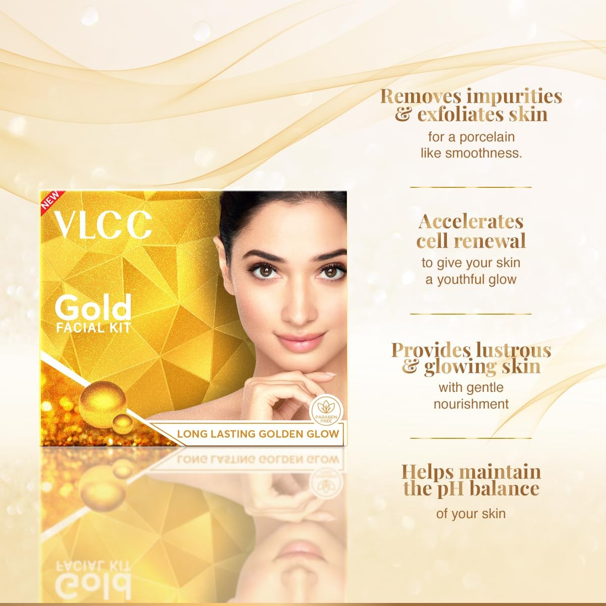 VLCC GOLD FACIAL KIT