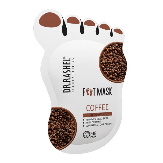 DR RASHEL FOOT MASK COFFEE