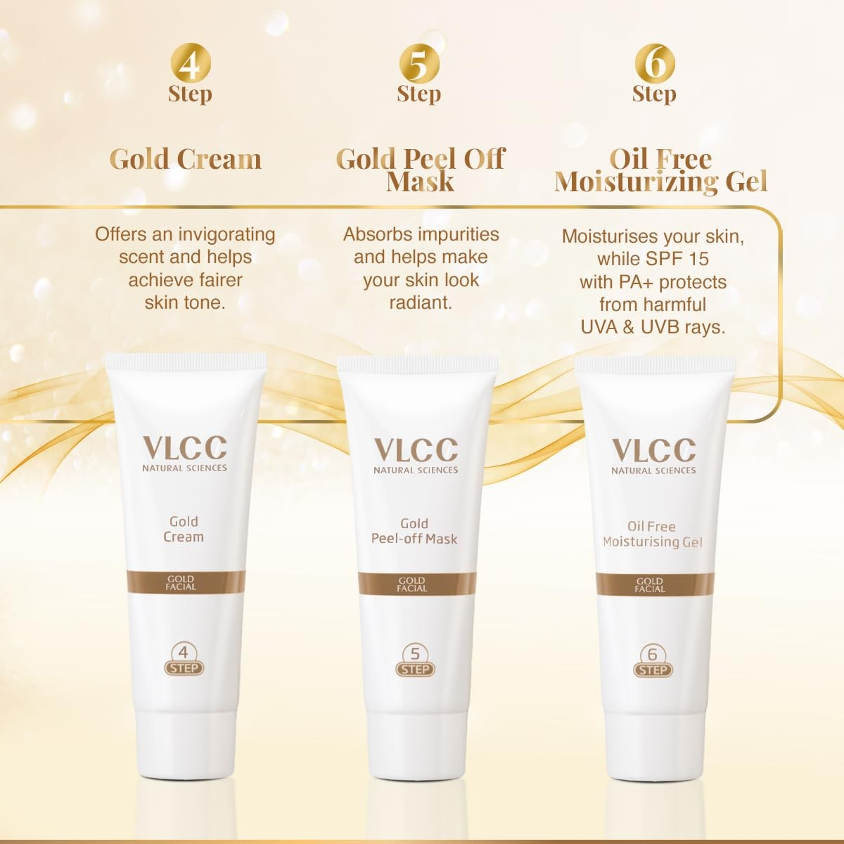 VLCC GOLD FACIAL KIT